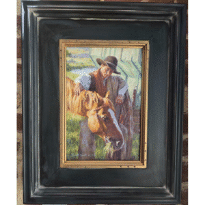 A Horse and His Boy Giclee Print on Canvas by Russell Smith