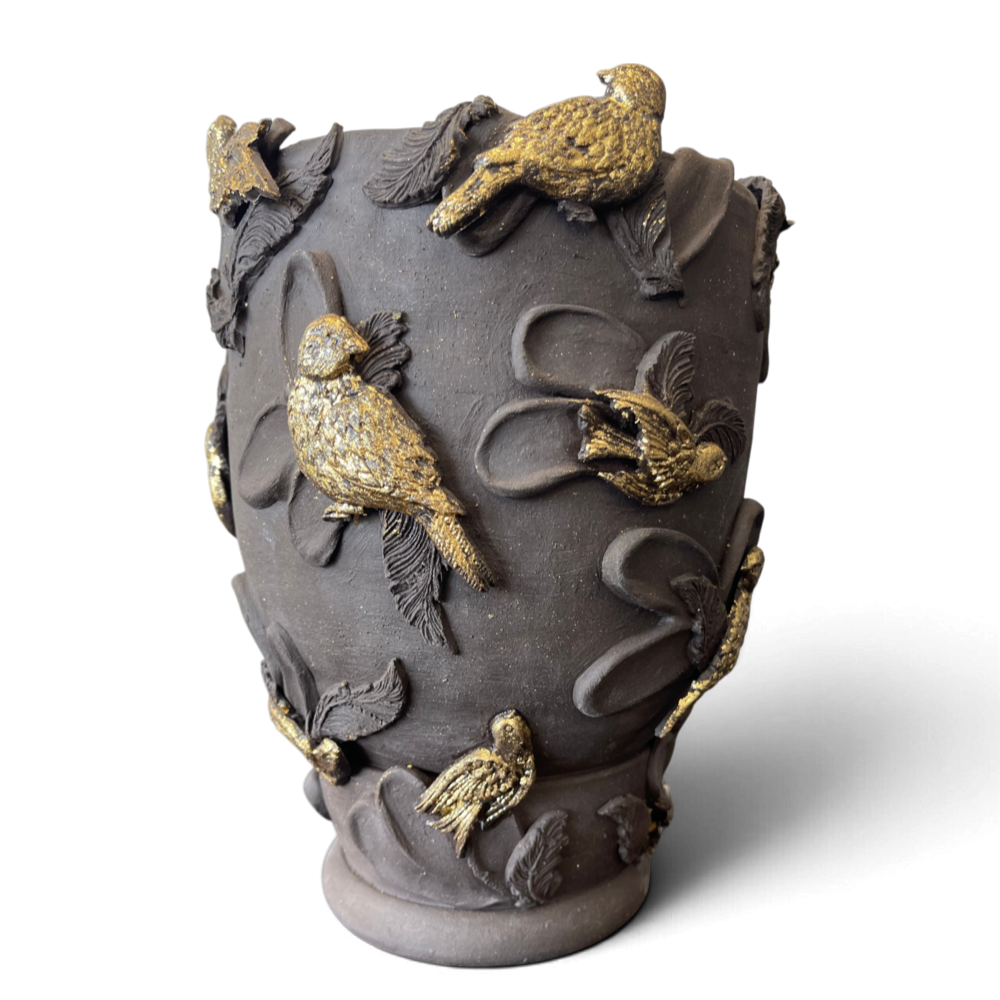 Bird Bucket by Darina Palmire