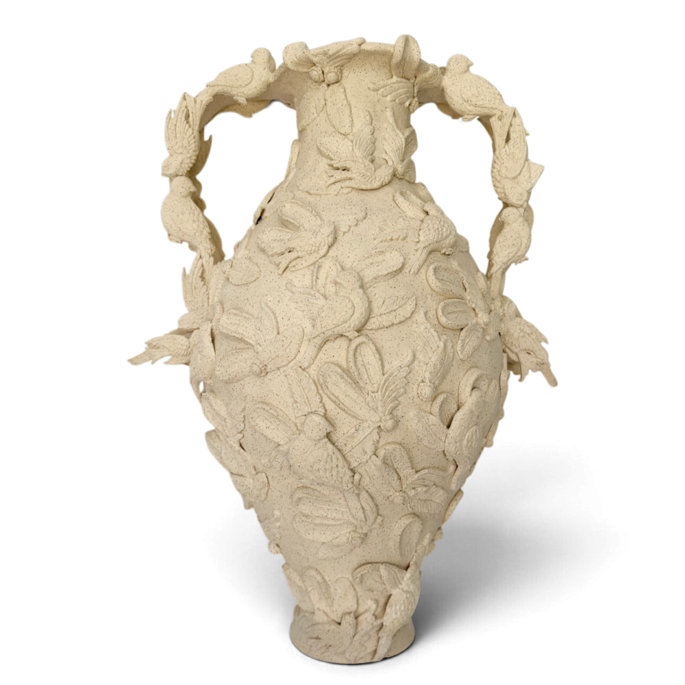Large Bird Vase by Darina Palmire